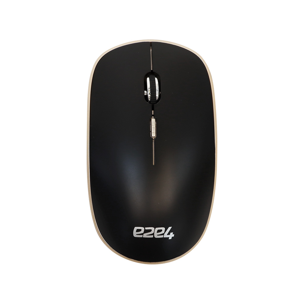 

Мышь беспроводная e2e4 MS204, 1200dpi, оптическая светодиодная, Wireless, USB, черный/золотистый (OT-MS204GLB-WL), MS204