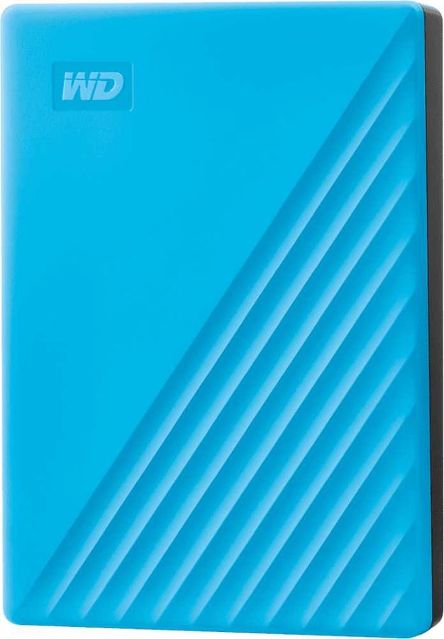 

Внешний жесткий диск (HDD) Western Digital 4Tb My Passport, 2.5", USB 3.0, голубой (WDBPKJ0040BBL-WESN), WDBPKJ0040BBL-WESN