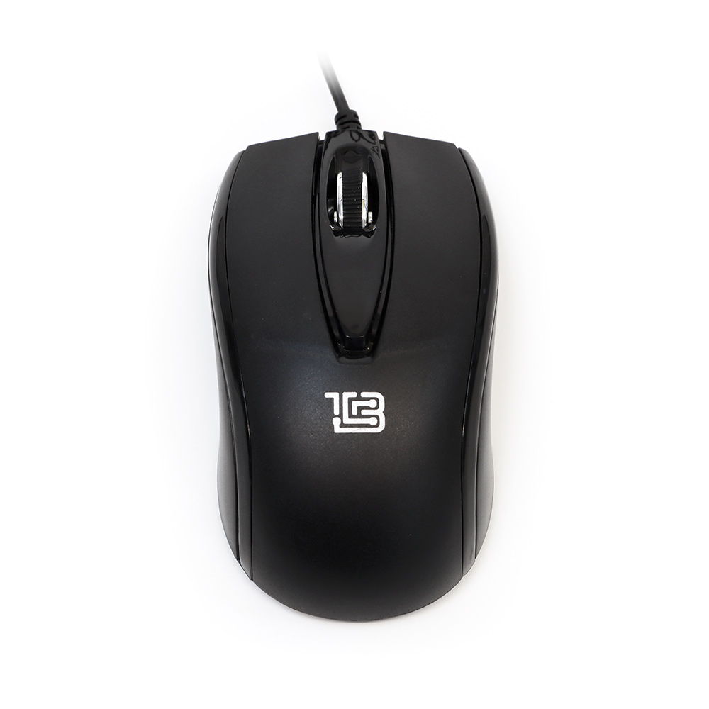 

Мышь проводная BaseTech MS103, 1000dpi, оптическая светодиодная, USB, черный (BT-MS103B), MS103
