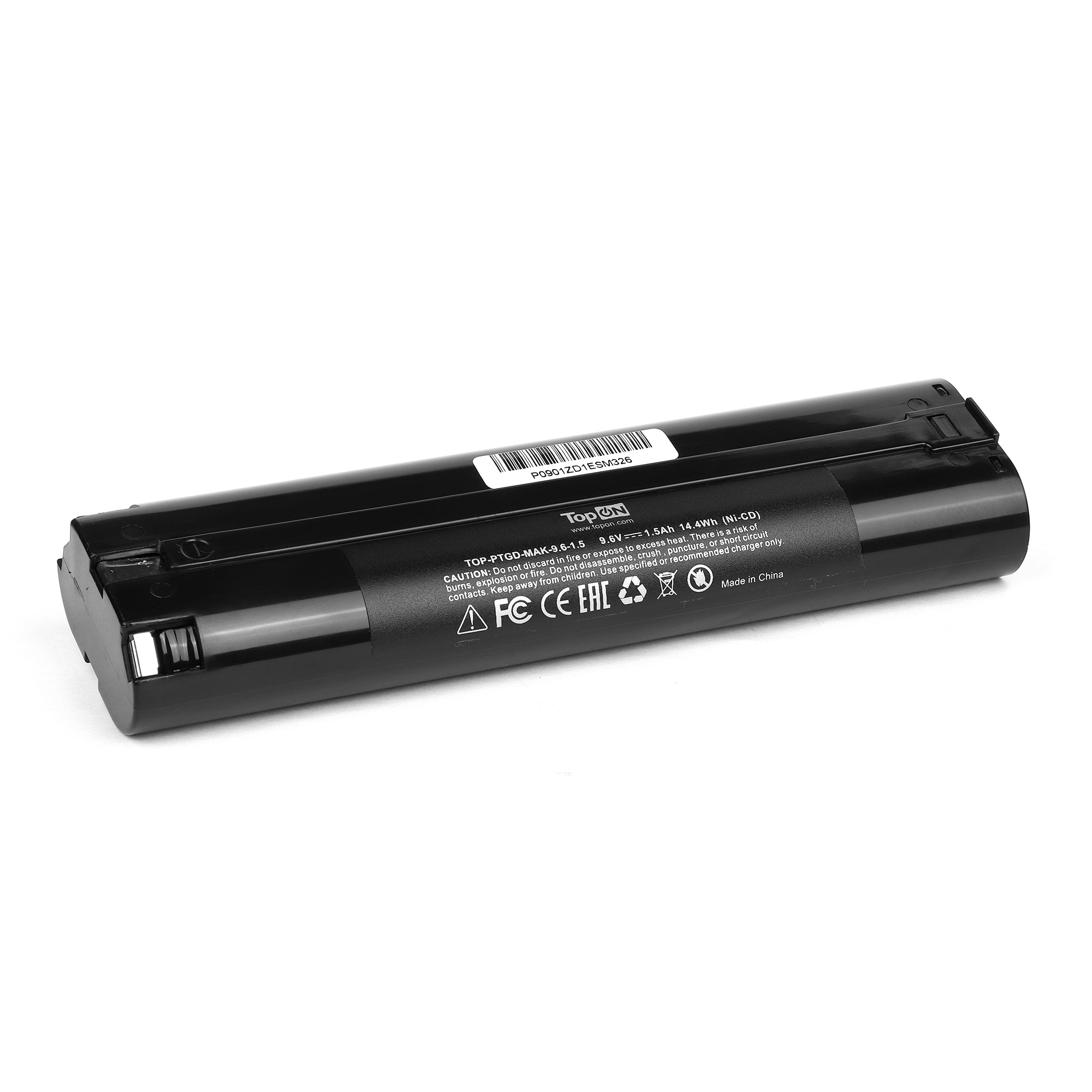 

Аккумулятор TopON 9.6V, 1.5Ah, Ni-Cd, для Makita 191681-2 (TOP-PTGD-MAK-9.6-1.5), 191681-2