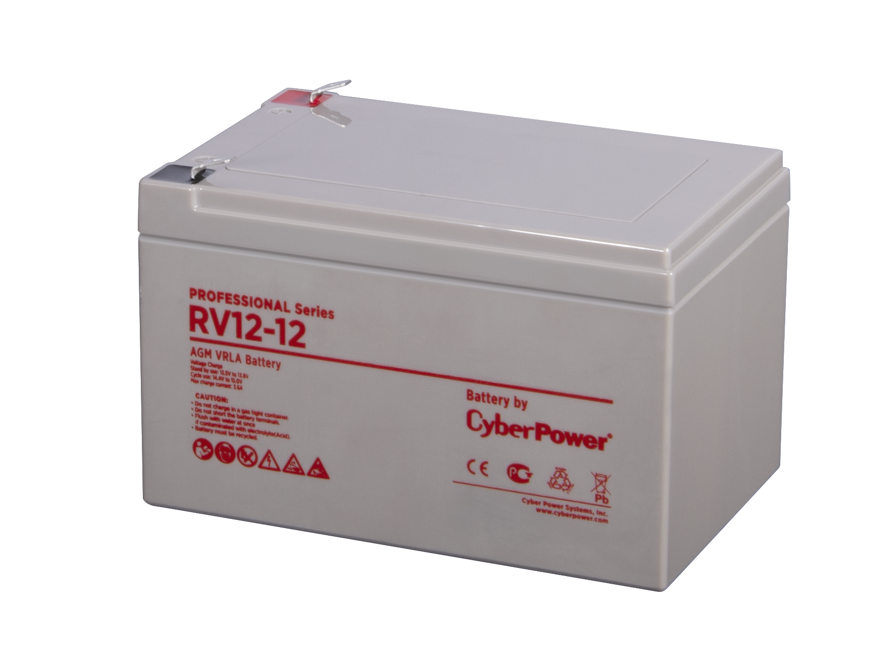 

Аккумуляторная батарея для ИБП CyberPower RV 12-12, 12V, 12Ah, RV 12-12