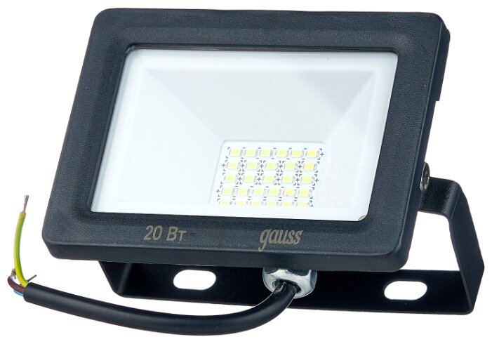 Прожектор 20вт. Прожектор Gauss 20w. Прожектор светодиодный led 50w 4200 лм 6500к ip65 gaussbasic. Прожектор Гаусс 20 ватт. Gauss 613100320.