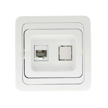 Розетка RJ-45 EKF Лондон (EEK01-035-10)