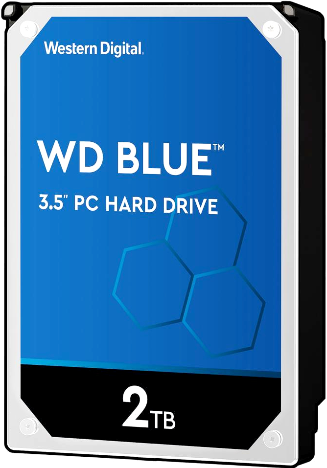 Жесткий диск (HDD) Western Digital 2Tb Blue, 3.5", 5400rpm