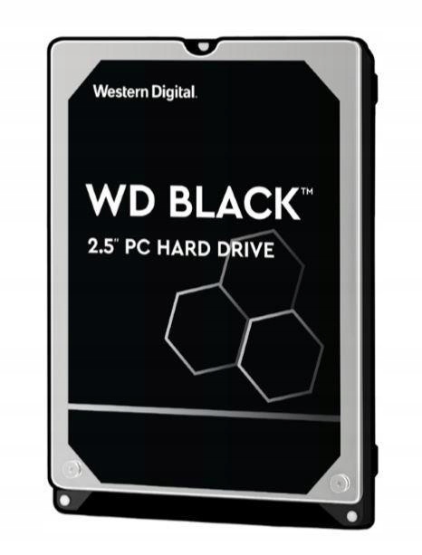 Жесткий диск (HDD) Western Digital 1Tb Black, 2.5", 7200rpm