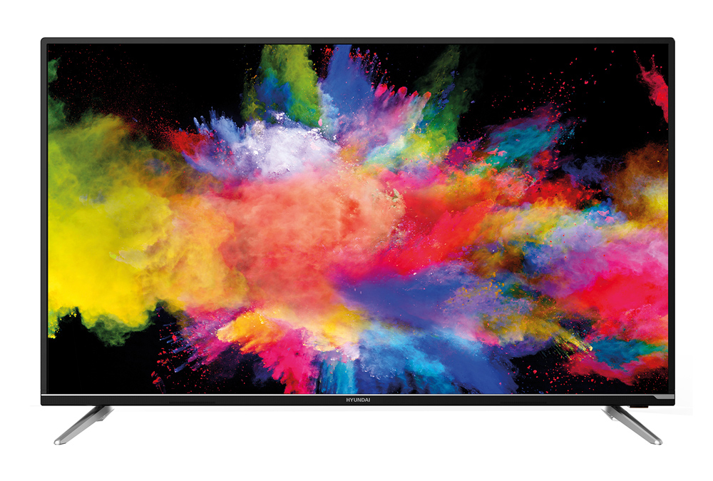 

Телевизор 50" Hyundai H-LED50EU7008, 4K, 3840x2160, DVB-T2 /C /S2, HDMIx4, USBx2, WiFi, Smart TV, черный, H-LED50EU7008