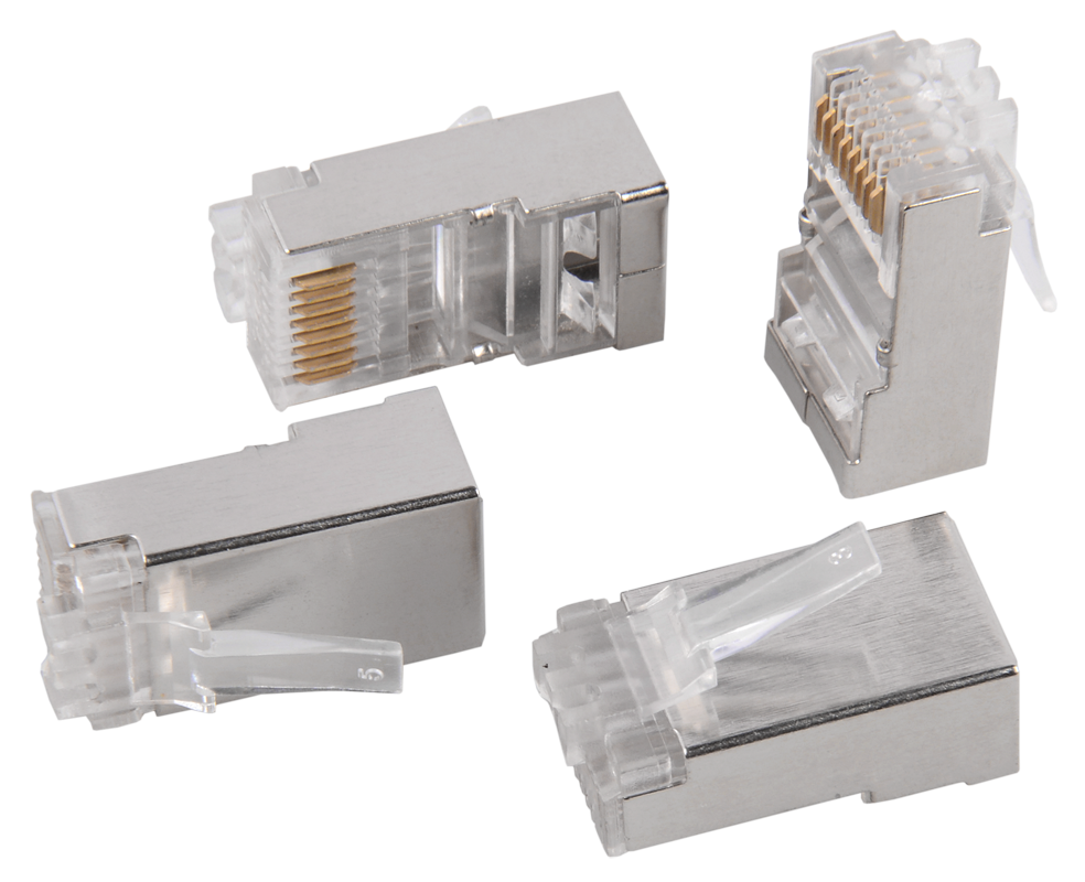 

Коннектор RJ-45 8P8C категория 6, экранированный, FTP, ITK (CS3-1C6FS)