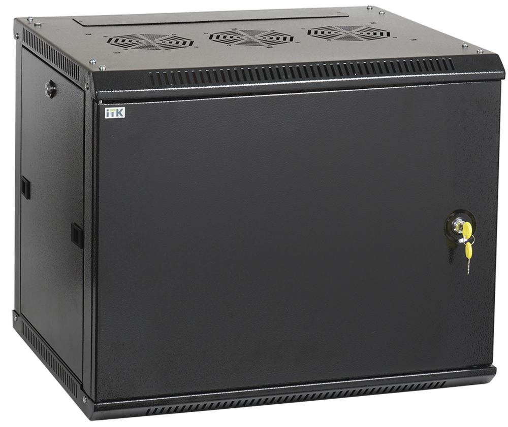 

Шкаф телекоммуникационный настенный 12U 600x600 мм, металл, черный, разборный, ITK LINEA W (LWR5-12U66-MF)