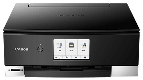 

МФУ струйный Canon Pixma TS8340, A4, цветной, 15стр/мин (A4 ч/б), 10стр/мин (A4 цв.), 4800x1200dpi, дуплекс, Wi-Fi, USB (3775C007), TS8340