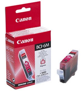 

Картридж струйный Canon BCI-6M (4707A002), пурпурный, оригинальный, ресурс 270 страниц, для Canon BJ-i560 / i865 / i905 / i9100 / i950 / i965 / i990 / i9950 / S800 / S820 / S830 / S900 / S9000, BJC-8200, PIXMA-iP3000 / iP4000 / iP5000 / iP6000 / iP8500 / 