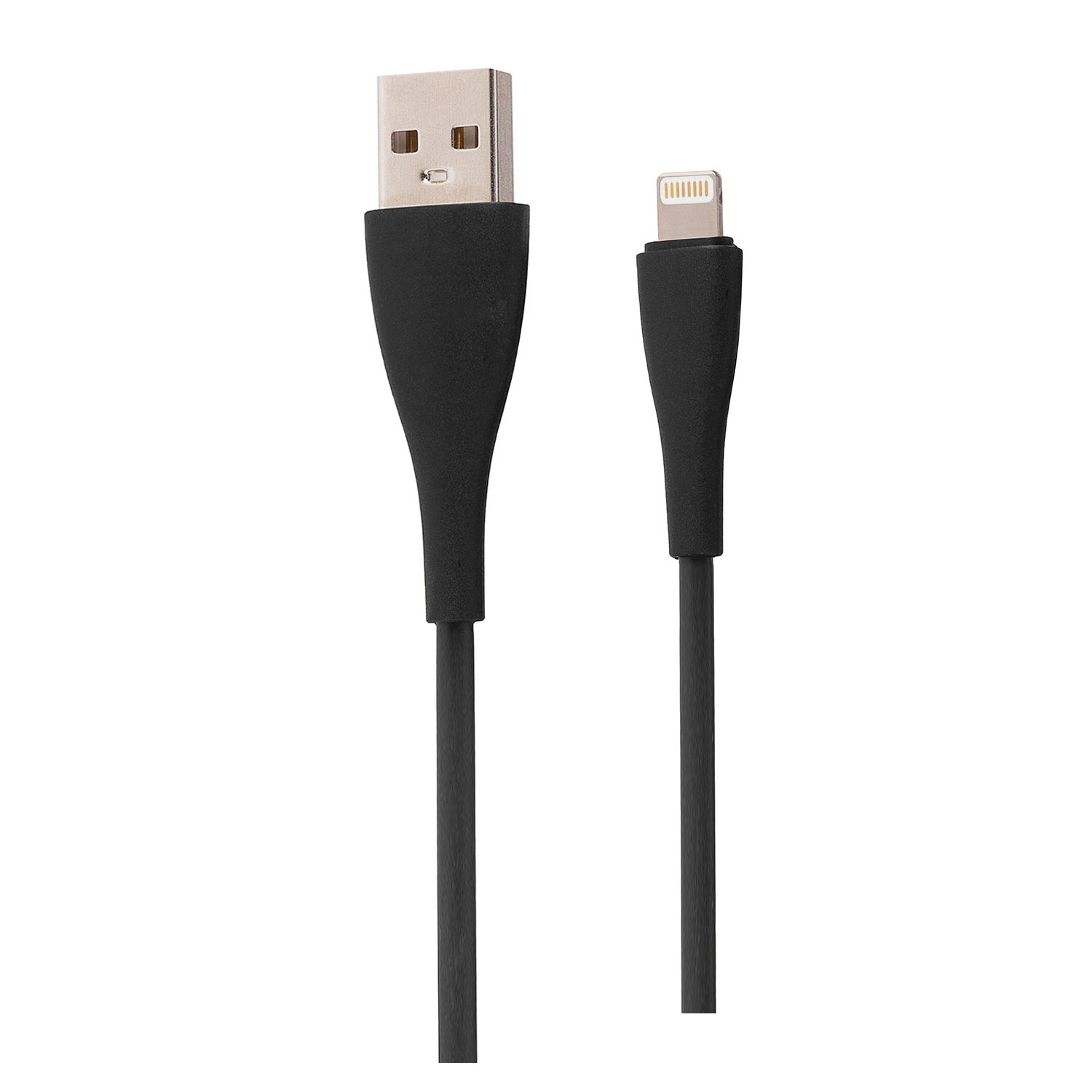 

Кабель USB-Lightning, Kurato, RORI-L210, 1м, чёрный (106691), Черный