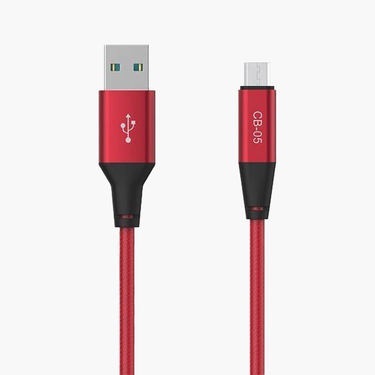 

Кабель USB-microUSB , Celebrat, CB-05M, 1м, красный (106463)