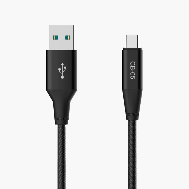 

Кабель USB-Type-C, Celebrat, CB-05T, 1м, черный (106472)