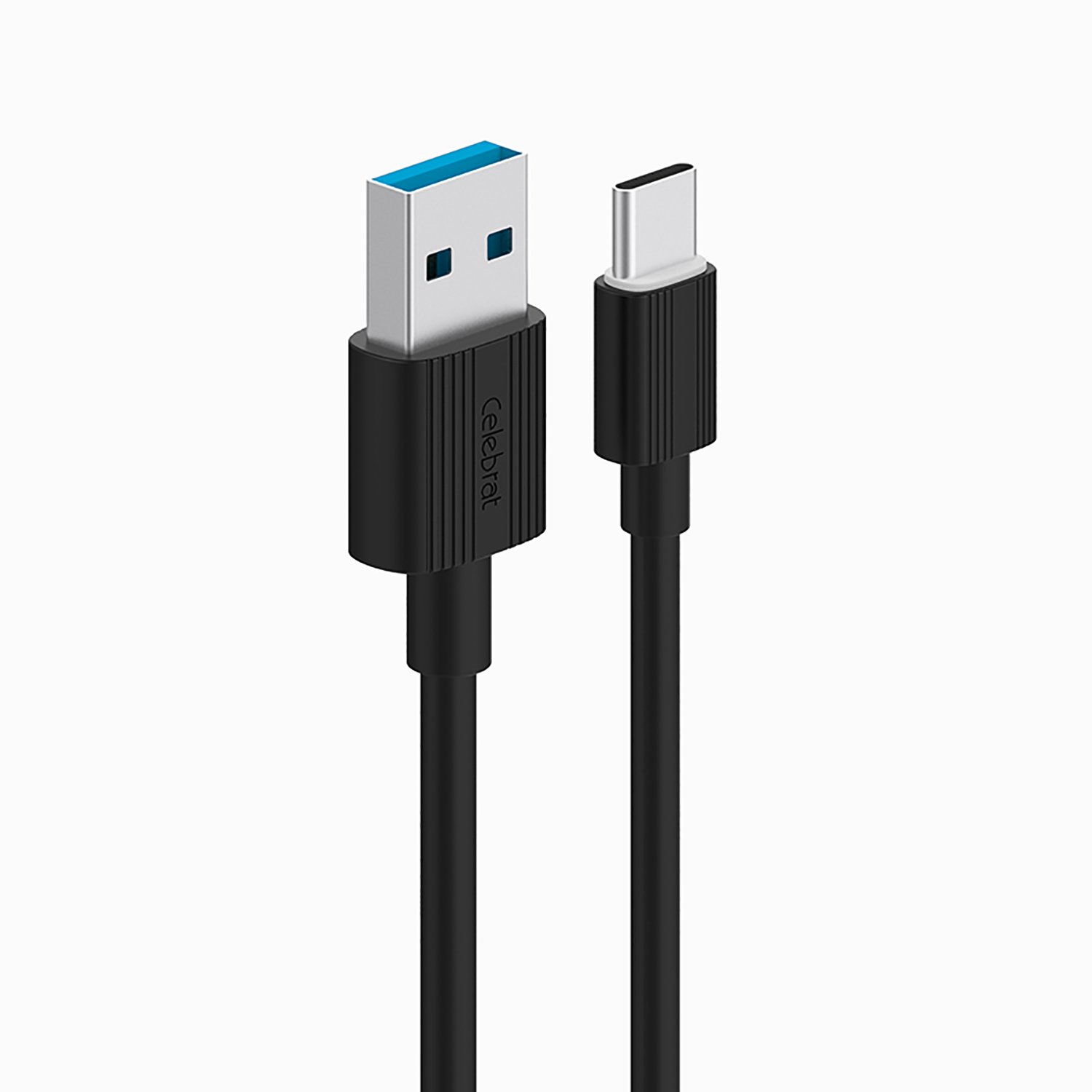 

Кабель USB-Type-C, Celebrat, CB-09T, 1м, черный (106474)