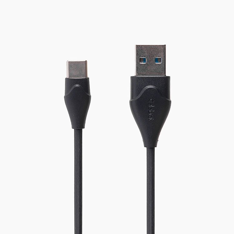 

Кабель USB-Type-C, Celebrat, CB-10T, 1м, черный (106478)