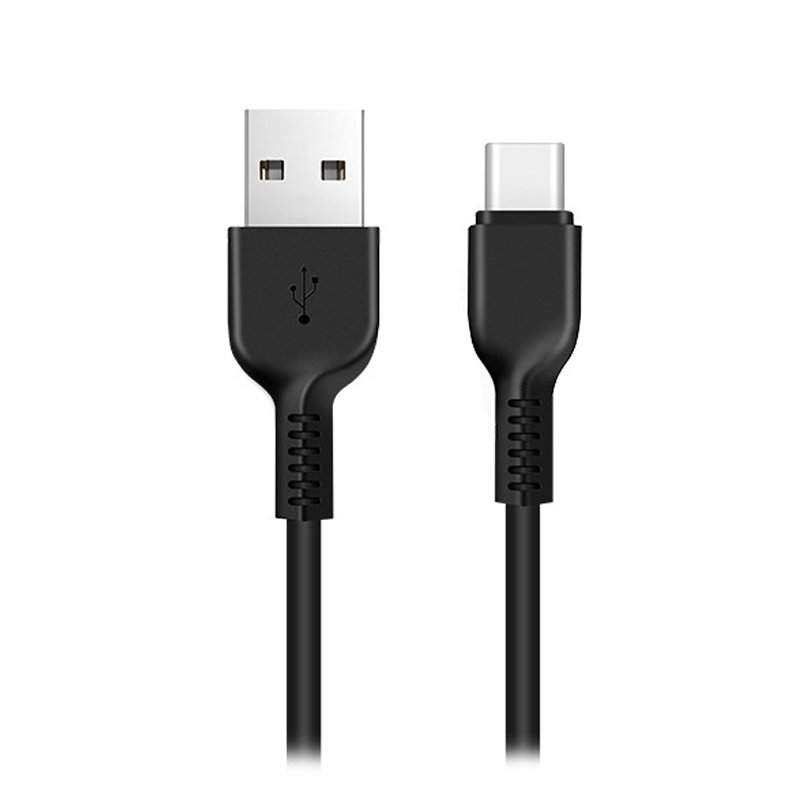 

Кабель USB-Type-C, HOCO, X20 Snow Storm, 1м, черный (82047), X20