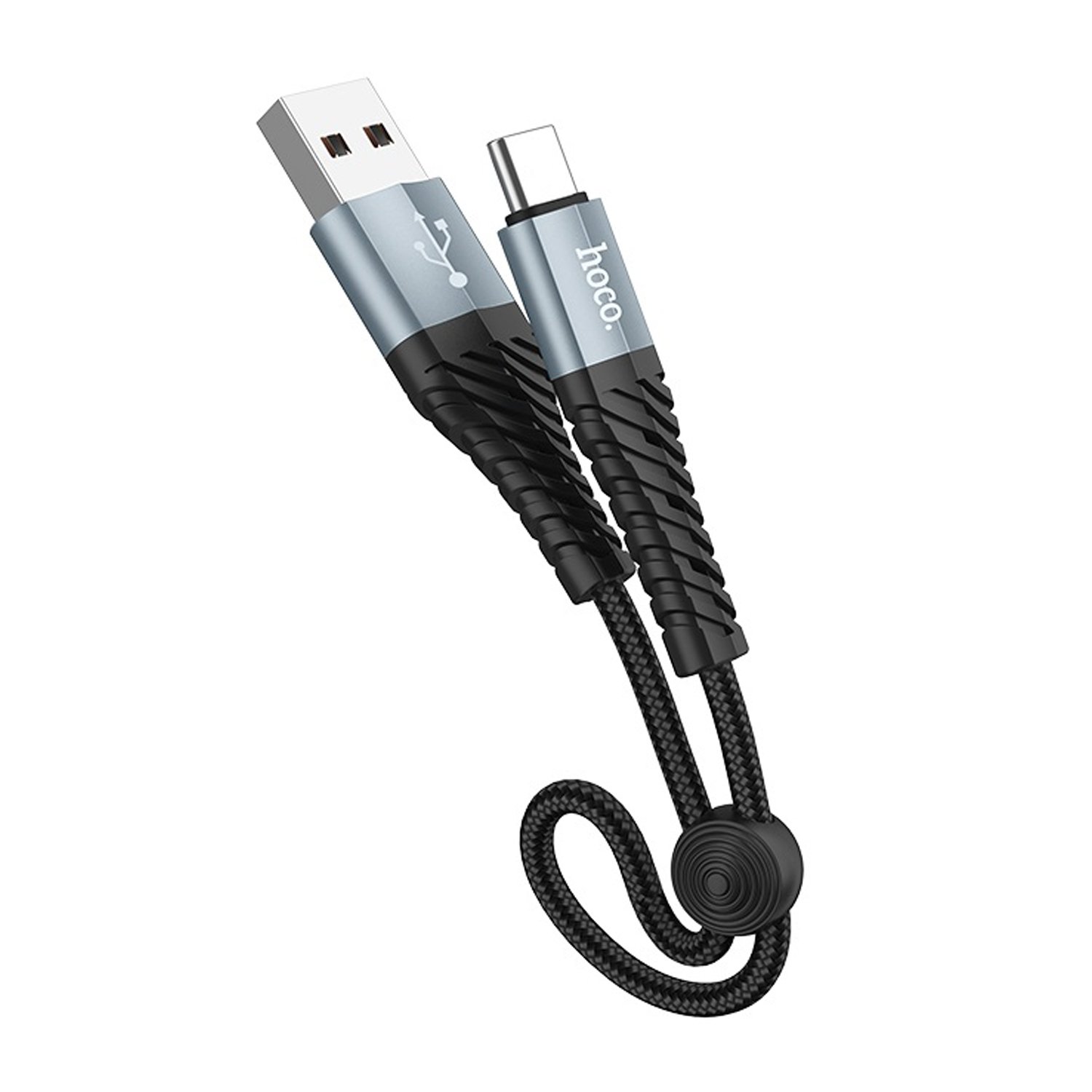 

Кабель USB-Type-C, HOCO, X38 Cool Charging, 25см, черный (115184), X38