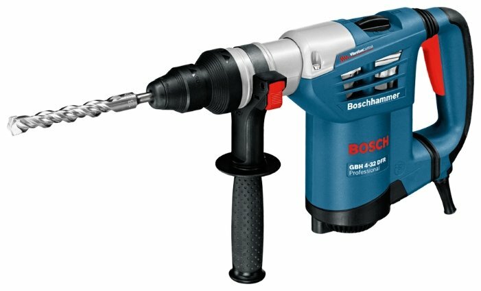 Перфоратор BOSCH GBH 4-32 DFR Professional, сетевой, SDS-Plus, 900Вт, 5 Дж, 760 об/мин, 3600 уд/мин, кейс, 4.7кг (0611332101)