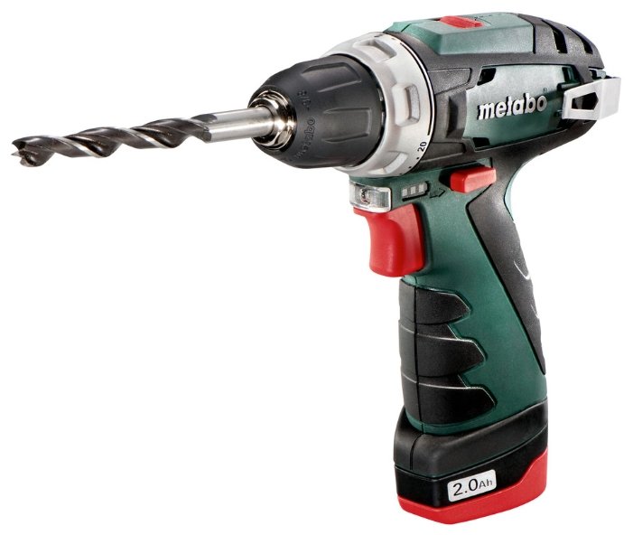 

Дрель-шуруповерт Metabo PowerMaxx BS Basic SET, аккумуляторный, 34 Н·м, 1400 об/мин, 10.8V, 2 А·ч, Li-Ion, два акб, быстрозажимной патрон, кейс, 800г (600080880), PowerMaxx BS Basic SET