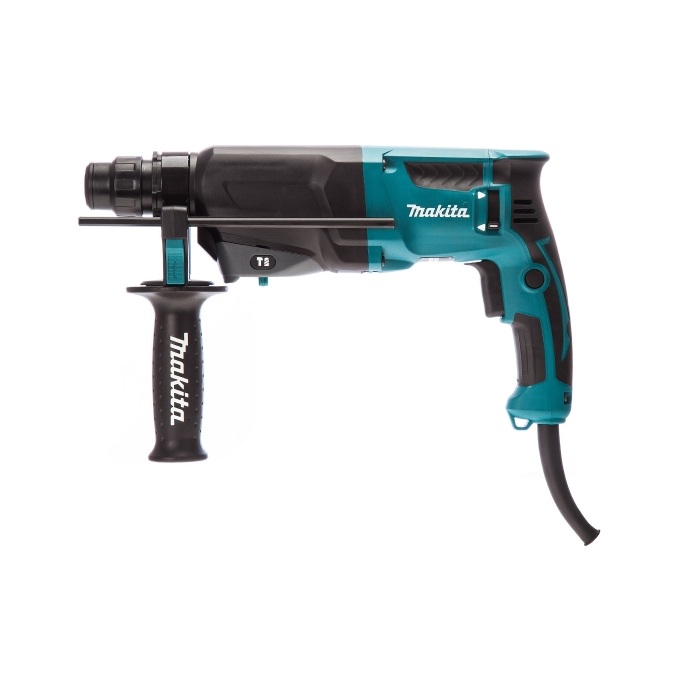 Перфоратор Makita HR2300, сетевой, SDS-Plus, 720Вт, 2.3 Дж, 1200 об/мин, 4600 уд/мин, кейс, 2.7кг