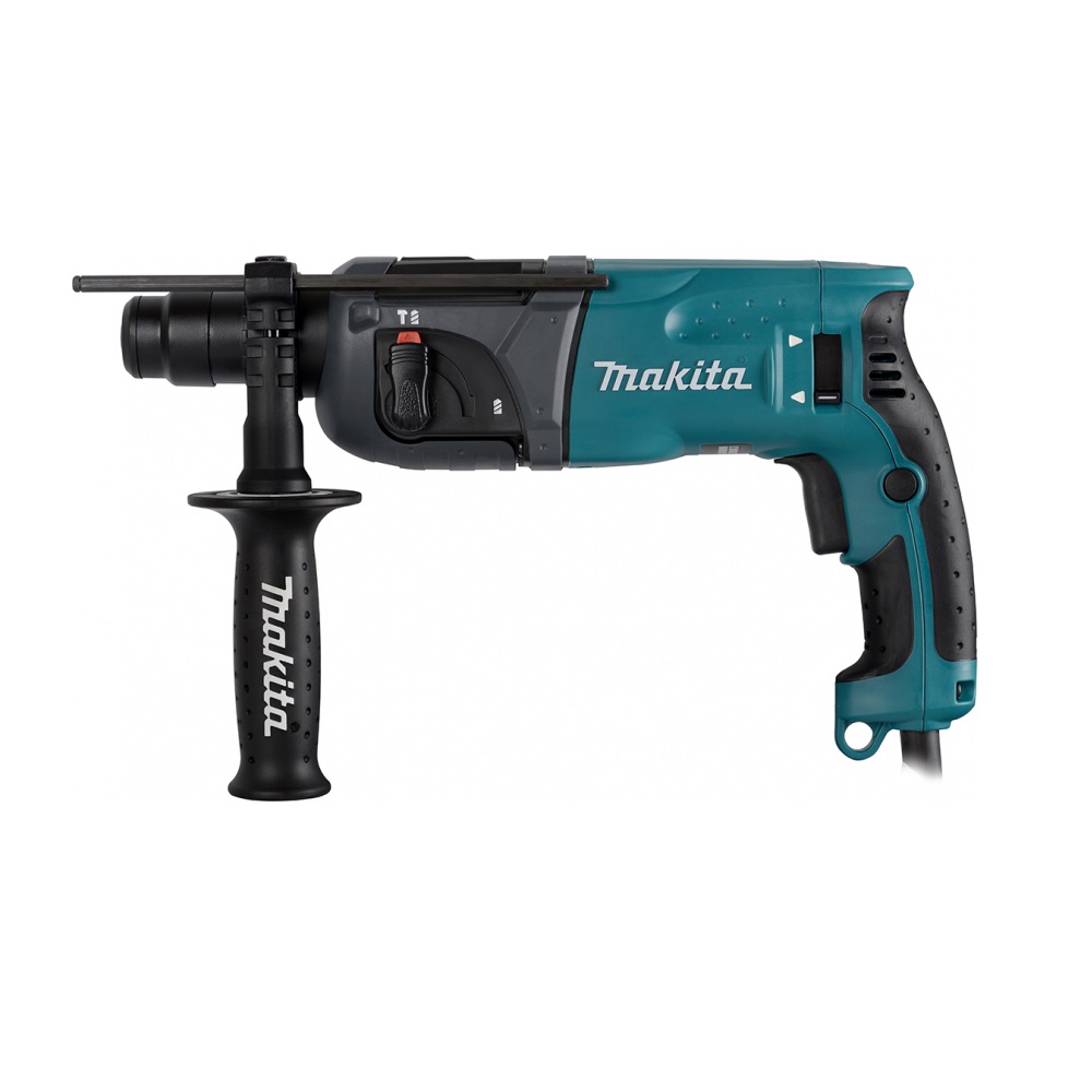 Перфоратор Makita HR2460, сетевой, SDS-Plus, 780Вт, 2.7 Дж, 1100 об/мин, 4500 уд/мин, кейс, 2.5кг