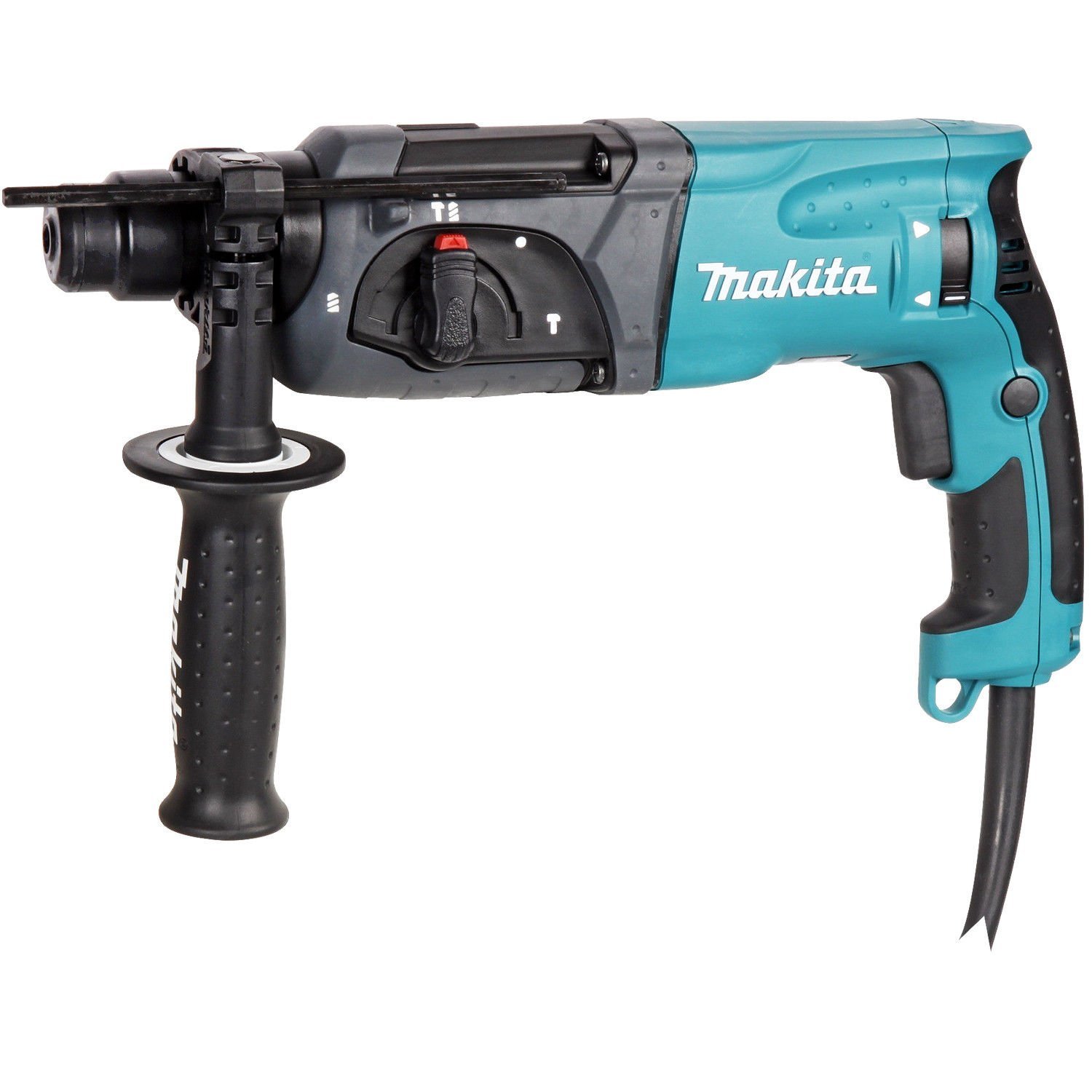 Перфоратор Makita HR2470X15, сетевой, SDS-Plus, 780Вт, 2.7 Дж, 1100 об/мин, 4500 уд/мин, кейс, 2.7кг