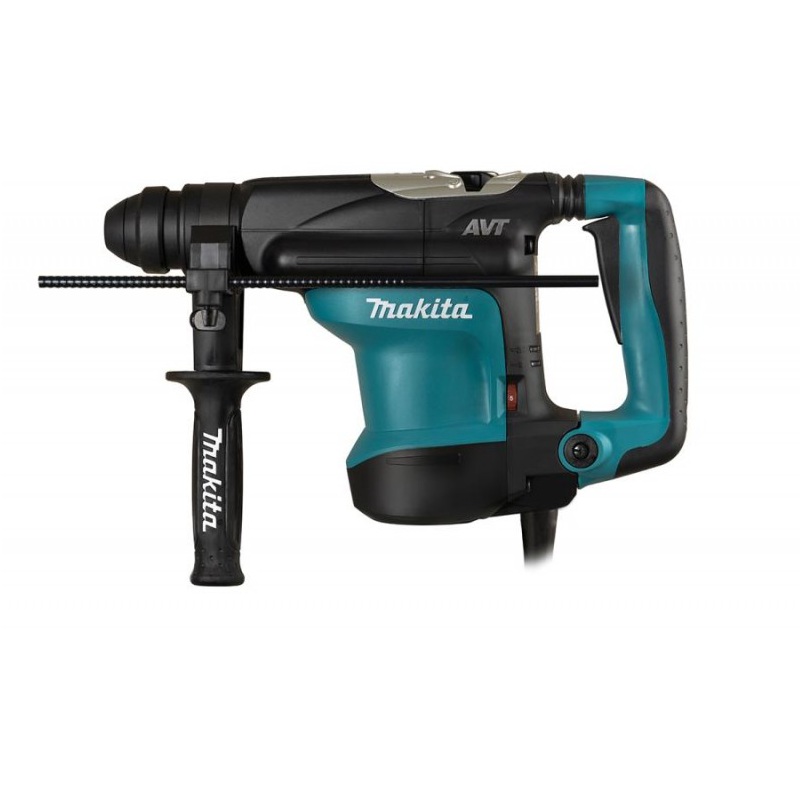 Перфоратор Makita HR3200C, сетевой, SDS-Plus, 850Вт, 5.5 Дж, 630 об/мин, 3300 уд/мин, кейс, 4.4кг