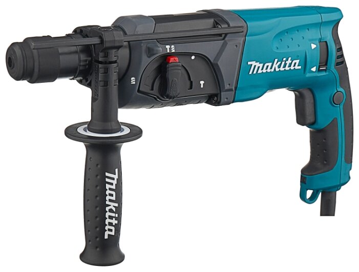 Перфоратор Makita HR2470FT, сетевой, SDS-Plus, 780 Вт, 2.7 Дж, 1100 об/мин, 4500 уд/мин, кейс, 2.8кг