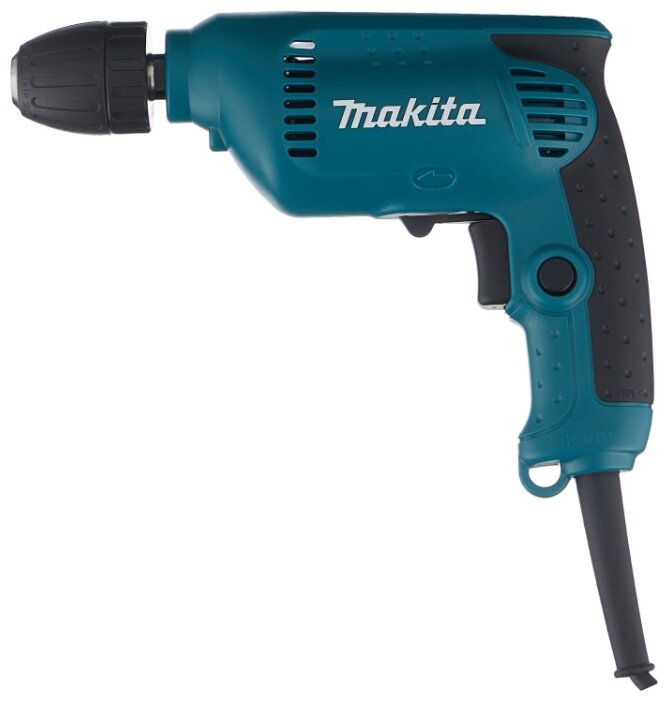 Дрель Makita 6413 сетевая 450 Вт 3000 обмин быстрозажимной патрон 12 кг 8325₽