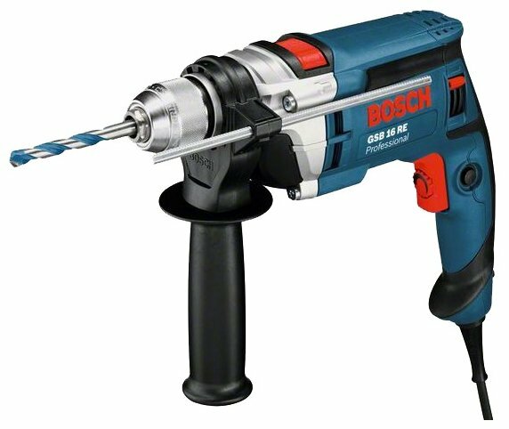 Дрель BOSCH GSB 16 RE, сетевая, ударная