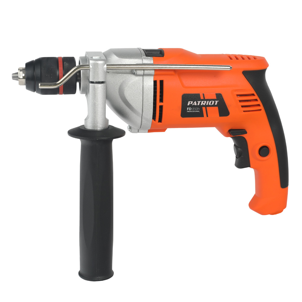 

Дрель PATRIOT FD 850h, сетевая, 850 Вт, 3000 об/мин, ударная, 2.01 кг (120301464), FD 850h