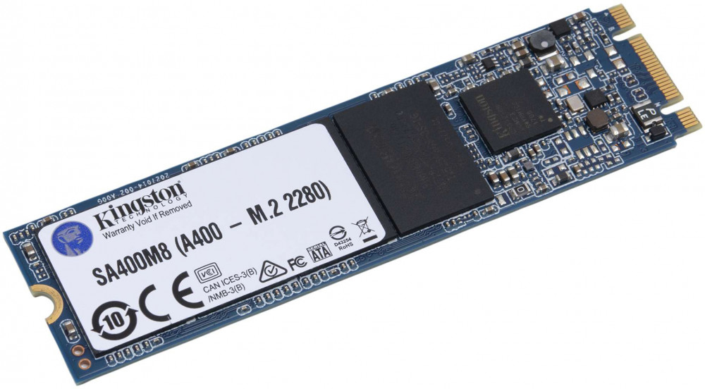 

Твердотельный накопитель (SSD) Kingston 480Gb A400, 2280, M.2 (SA400M8/480G)