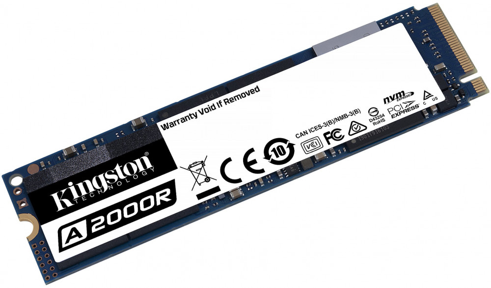 

Твердотельный накопитель (SSD) Kingston 250Gb A2000, 2280, M.2, NVMe (SA2000M8/250G)