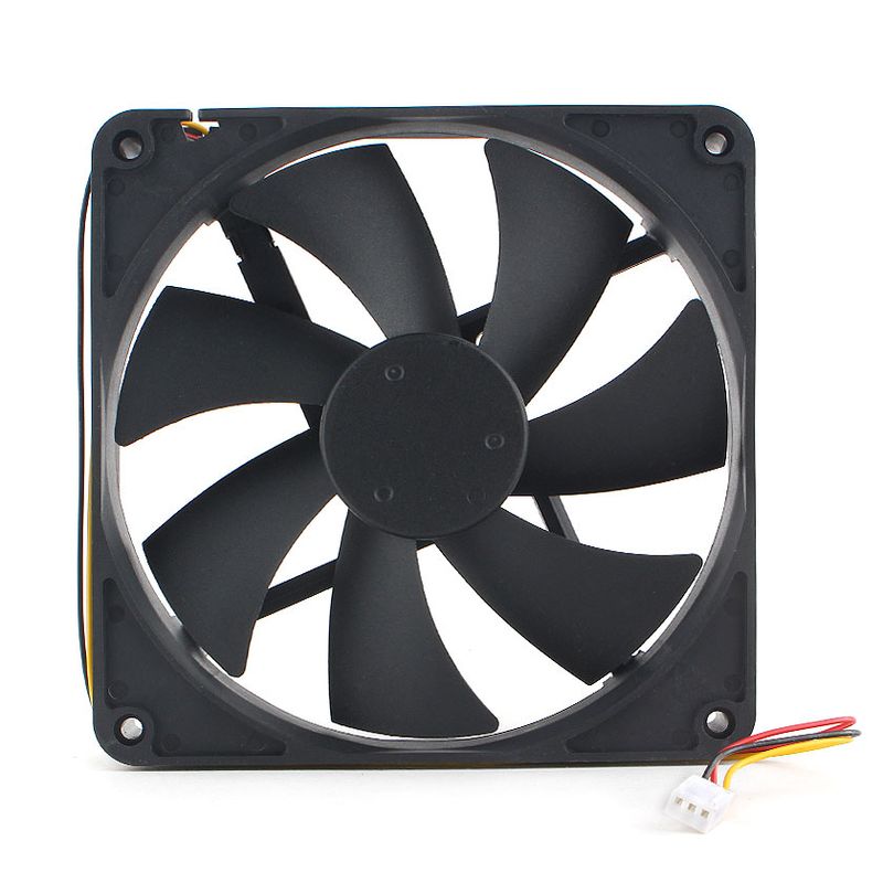 

Вентилятор Gembird D14025BM-3, 140 мм, 1800rpm, 27 дБ, 3-pin, 1шт (D14025BM-3), D14025BM-3