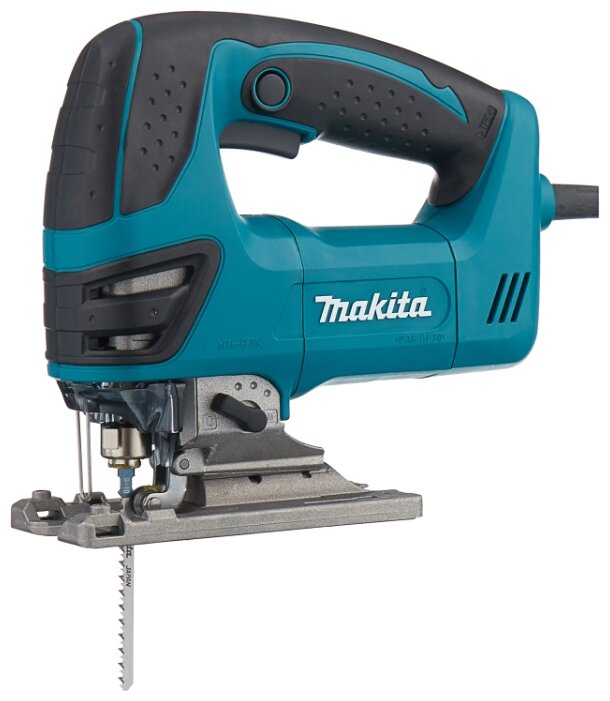 Электролобзик Makita 4350FCT, 720Вт, маятниковый ход, регулировка частоты хода, сдув опилок