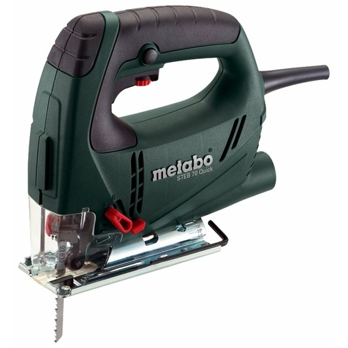 

Электролобзик Metabo STEB 70 Quick, 570Вт, маятниковый ход, регулировка частоты хода, сдув опилок (601040500), STEB 70 Quick