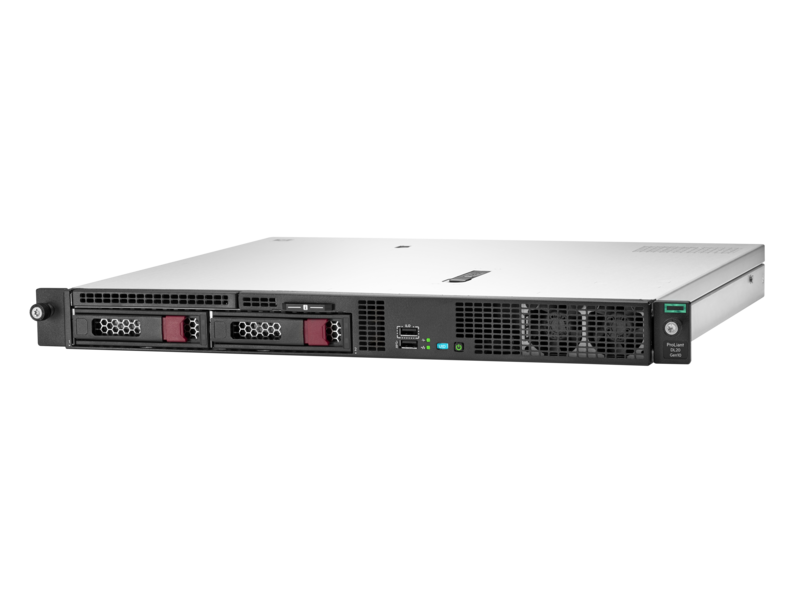 

Сервер HPE DL20 Gen10, 1xIntel Pentium G5420, 1x8Gb RAM, noHDD, 2x3.5, S100i, noDVD, 2GLAN, 1x290W, 1U (P17077-B21), DL20 Gen10