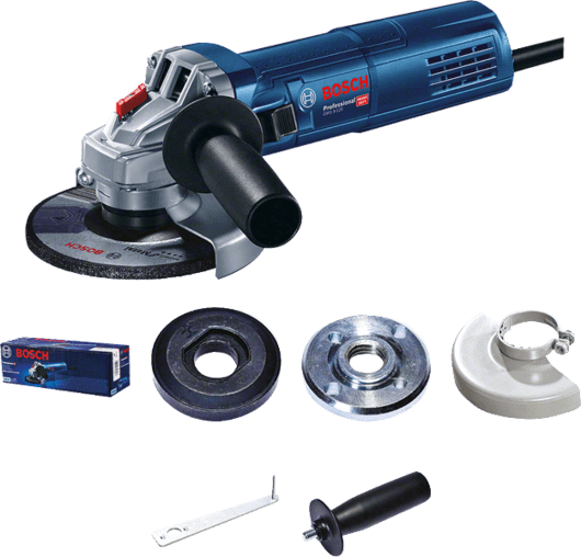

УШМ (болгарка) BOSCH GWS 9-125 Professional, сетевая, 900Вт, 125мм, 11000 об/мин (601396022), GWS 9-125 Professional