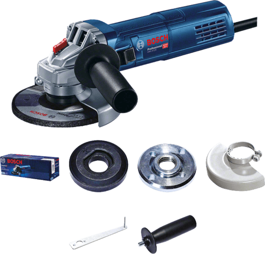 УШМ (болгарка) BOSCH GWS 9-125 Professional, сетевая, 900Вт, 125мм, 11000 об/мин (601396022)