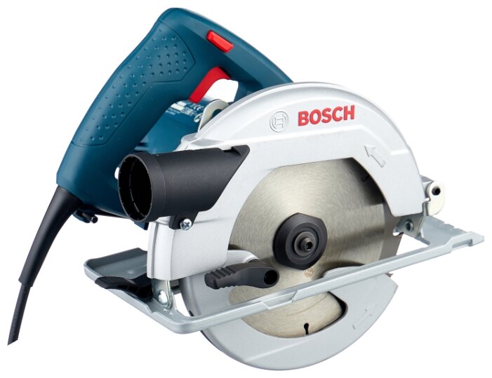 Дисковая пила Bosch GKS 600, 1.2 кВт, 5200 об/мин, диаметр диска 16.5 см (06016A9020)