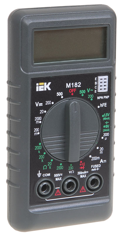 

Мультиметр IEK COMPACT M182 (TMD-1S-182), M182