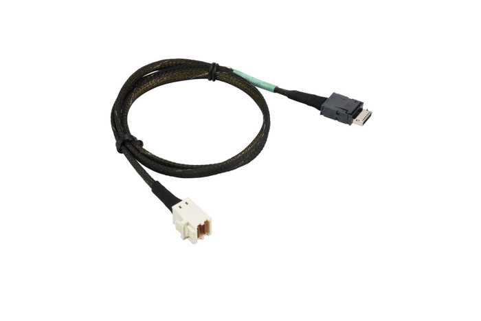 

Кабель SuperMicro, SFF-8611 (OCuLink) - SFF-8643 (mini SAS HD), 70 см, черный (CBL-SAST-0972)