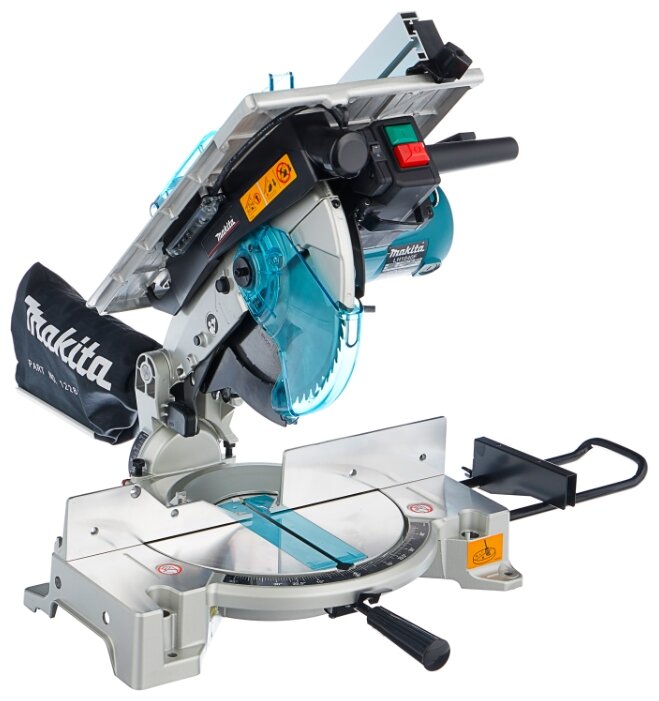

Торцовочная пила Makita LH1040F, 1.65 кВт, 4800 об/мин, диаметр диска 26 см, подсветка, LH1040F