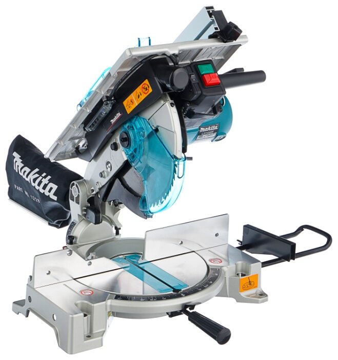 Торцовочная пила Makita LH1040F, 1.65 кВт, 4800 об/мин, диаметр диска 26 см, подсветка