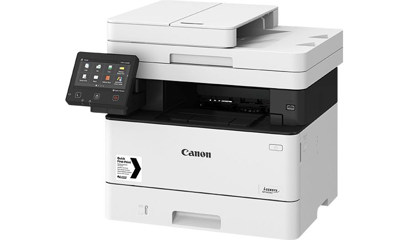 

МФУ лазерный Canon i-SENSYS MF445dw, A4, ч/б, 38стр/мин (A4 ч/б), 1200x1200 dpi, дуплекс, ДАПД-50 листов, факс, сетевой, Wi-Fi, USB (3514C026), MF445dw
