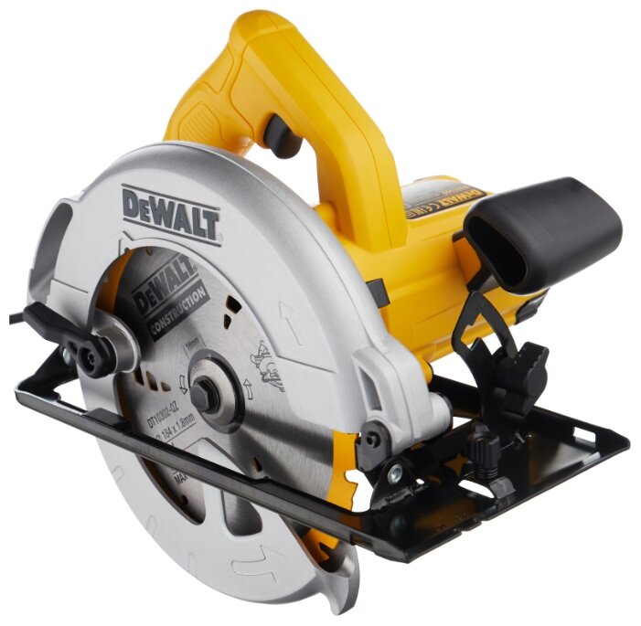 

Дисковая пила DeWALT DWE560B, 1.35 кВт, 5500 об/мин, диаметр диска 18.4 см (DWE560B-KS), DWE560B