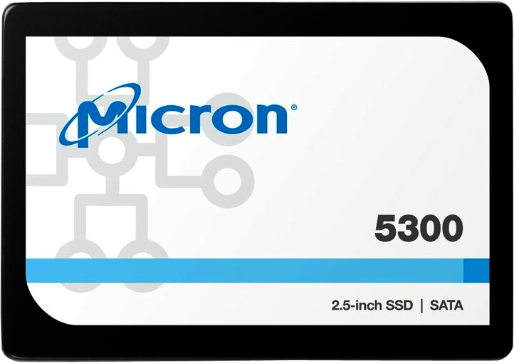 

Твердотельный накопитель (SSD) Micron 240Gb 5300 MAX, 2.5", SATA3 (MTFDDAK240TDT-1AW1ZABYY)