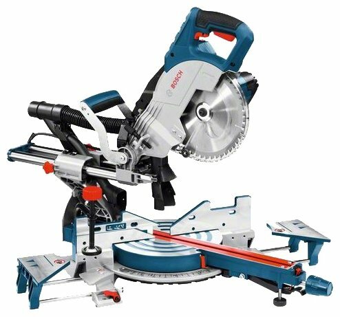 

Торцовочная пила Bosch GCM 8 SJL, 1.6 кВт, 5500 об/мин, диаметр диска 21.6 см (0601B19100), GCM 8 SJL