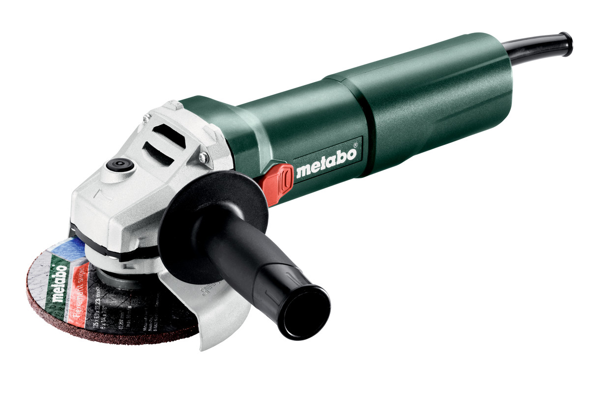 

УШМ (болгарка) Metabo W 1100-125, сетевая, 1100Вт, 125мм, 12000 об/мин, 2.1кг (603614010), W 1100-125