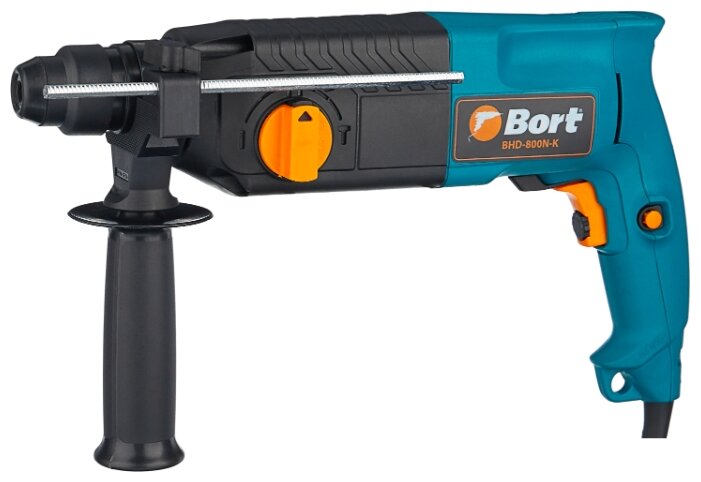 

Перфоратор Bort BHD-800N-K, сетевой, SDS-Plus, 800Вт, 3 Дж, 1050 об/мин, 4850 уд/мин, кейс, 2.85кг (91270689), BHD-800N-K